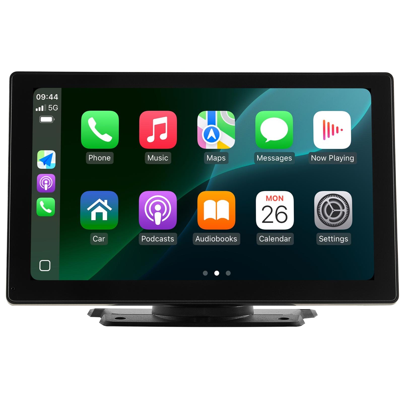 Wireless CarPlay Screen 9-Inch HD Touch Display with Backup Camera GPS - Transform Any Car to Smart Car